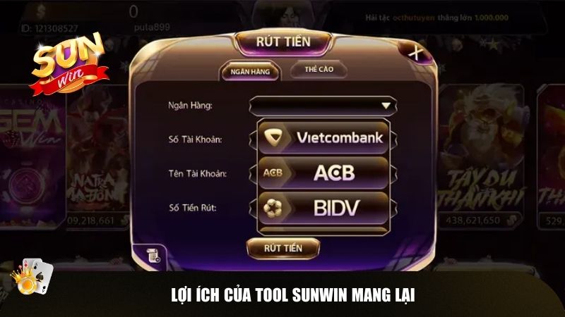 Lợi ích của tool Sunwin mang lại